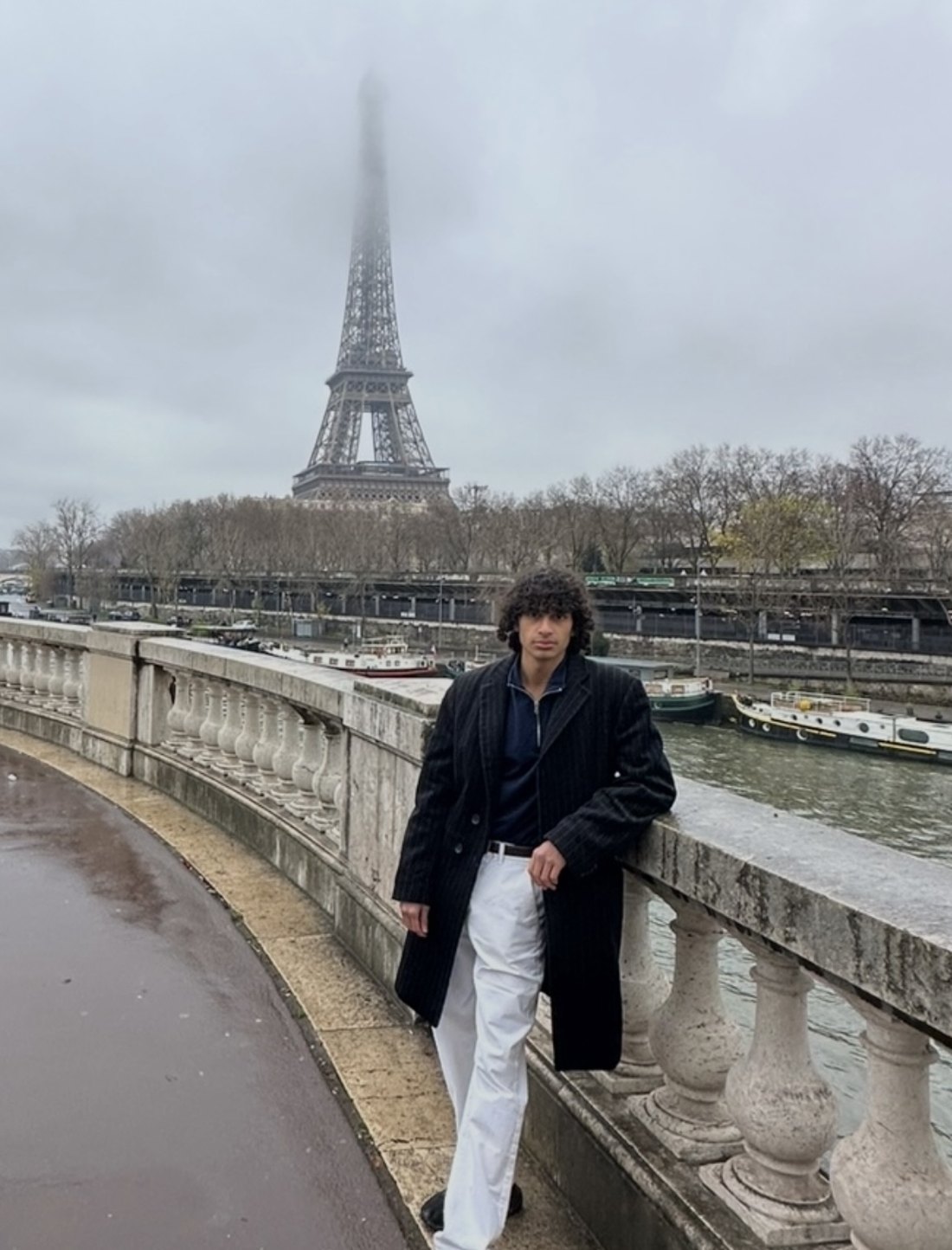 Joe K. Vernon in Paris.